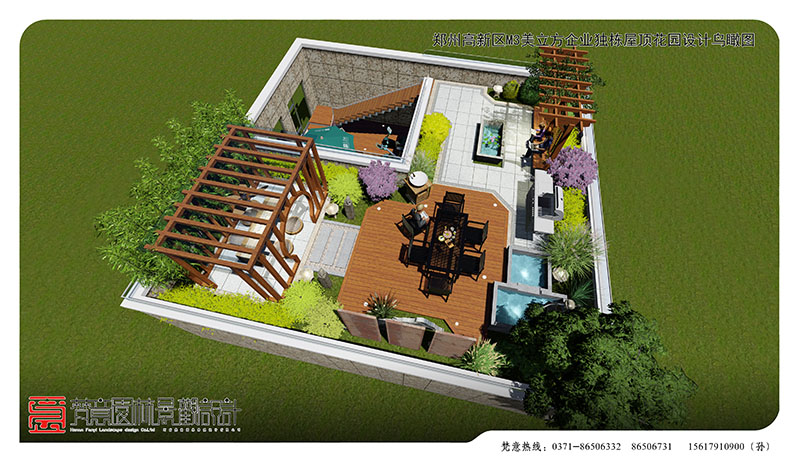 鄭州屋頂花園設(shè)計(jì)