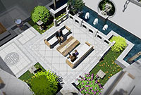 鄭州庭院設(shè)計公司：常用的庭院設(shè)計規(guī)則